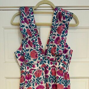 NWT Madison Mathews Midi Dress